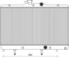 MAGNETI MARELLI 350213116400 Radiator, engine cooling